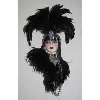 Unique Creations Limited Edition Lady Face Mask Wall Hanging Decor    401579472118